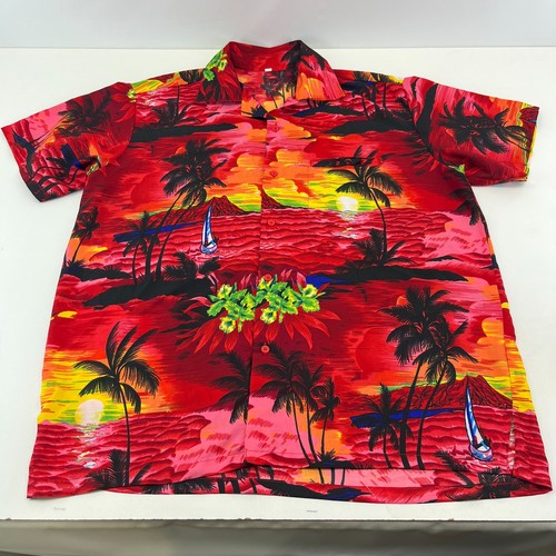 Loud men red floral - loud, palm