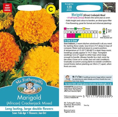 Fothergills marigold - fothergills,