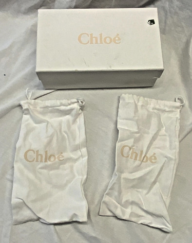 Chloe woody slide sandals box - woody,