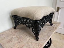 Pierced filigree cast iron