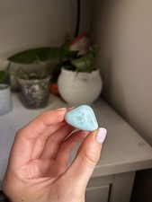 Larimar Crystal Tumble Stone