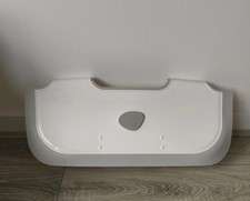 BabyDam Bathwater Barrier Bath White Grey