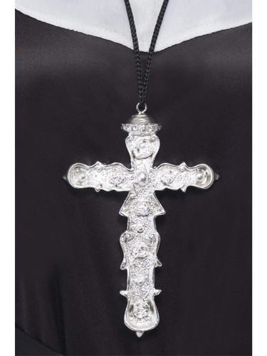 Ornate cross pendant - ornate,