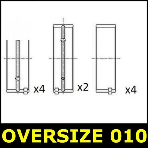 Crankshaft main bearing set - main,