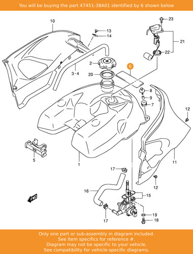 Suzuki cushion 47451 38a01 - suzuki, 47451-38a01