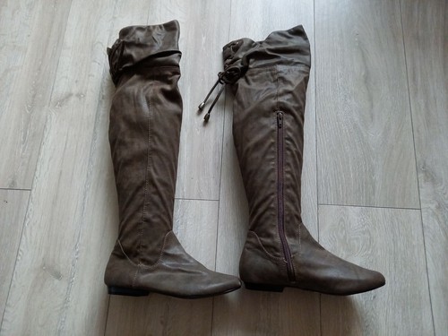 Bhs brown over the knee - over, boots