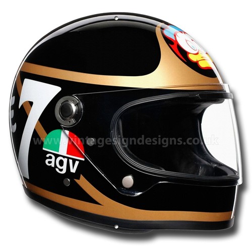 Barry sheene helmet machine - barry,