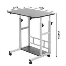 Mobile C-Shape Side Table Sofa