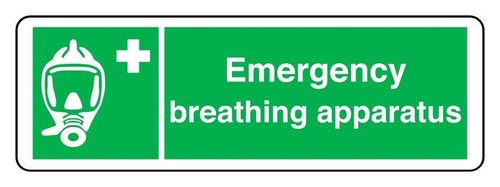 Emergency breathing apparatus - breathing,