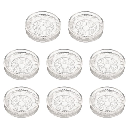 8pcs round rubber furniture - rubber,