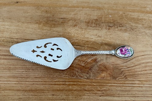 Vintage silver plated - plated, cake