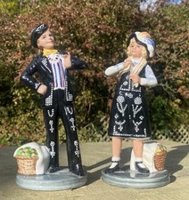 Royal Doulton pair of figurines 'Pearly Boy and Pearly Girl' , HN2767 & HN2769