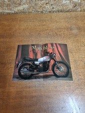 Original Matchless G80 Advertising Brochure Vintage 1950s 60s Motorcycle 