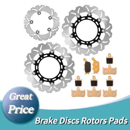 Front rear brake discs - discs, pads