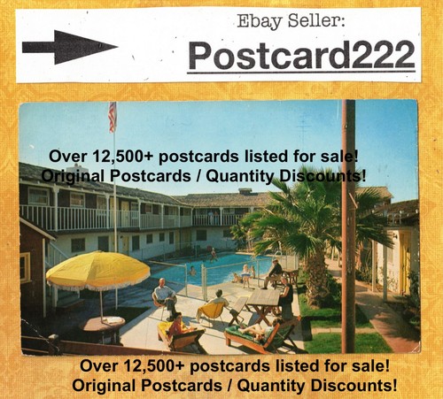 San diego 1950 60s postcard - ca, 1950-60s