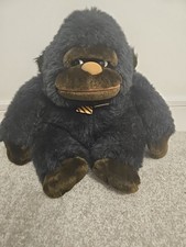 Vintage CE Leisure Ind Gorilla Soft Plush Toy Ape Monkey Large 13" High