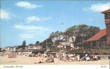 Vintage exmouth devon beach - devon,