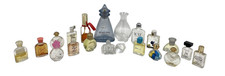 Vintage Perfume Bottles Miniatures x 18 Yardley Lancome Charlie Dune etc.