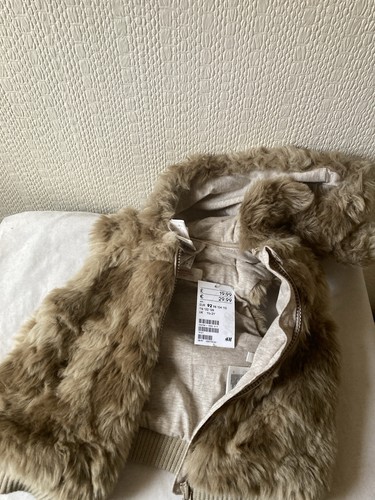 Gilet light brown faux - h,