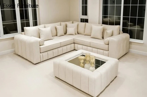 Luxury lilly corner sofa set - sofa,