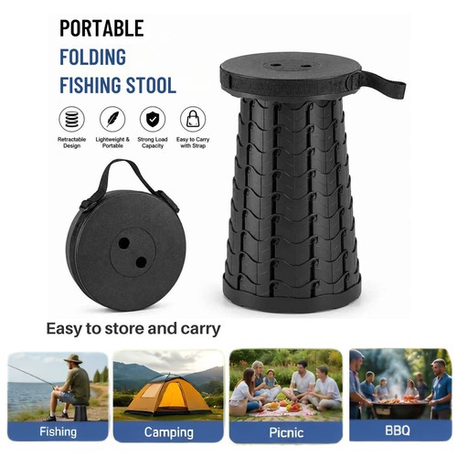 Collapsible folding stool - folding,