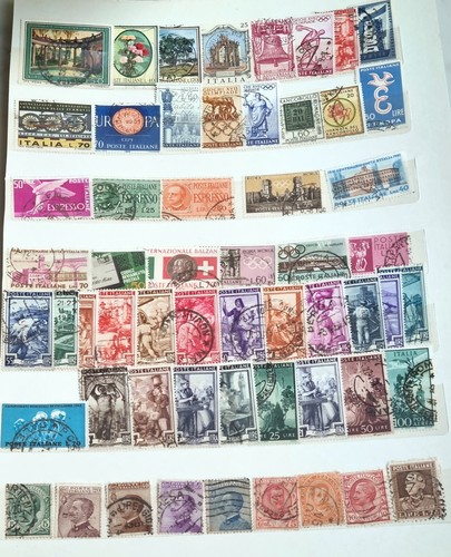 Vintage italy stamps 100 - italy,