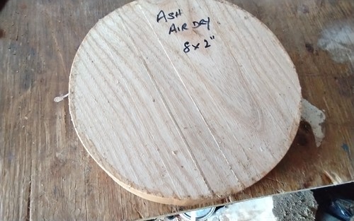 Ash bowl blank wood turning - bowl,