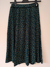 EAST Teal Floral Boho Midi