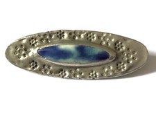 Vintage Ruskin ? blue pottery