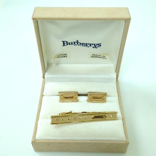 Burberry signed cufflink tie - burberry,