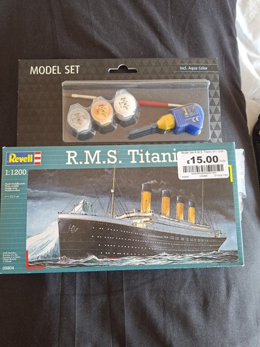 Revell titanic model - r.m.s.,