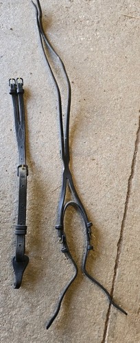 Inch black leather - black, horse