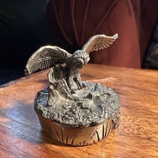 Woodsetton Pewter Owl Trinket