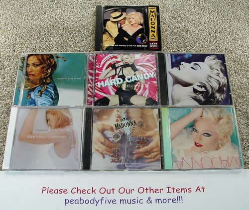 Lot madonna cds - of, 7