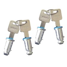 4pcs barrel locks 2 keys - 2/4pcs,