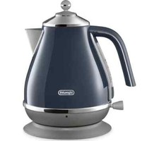 De'Longhi KBOC3001.BL Jug Kettle Icona Capitals Anti Scale Filter 3000W 1.7L