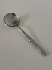 Vintage Mid Century Elkington Cutlery Stainless Steel Boston ”HC" Soup Spoon