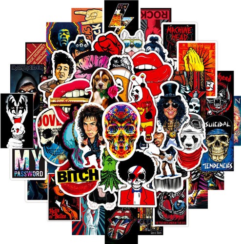 Rock stickers metal punk - metal,