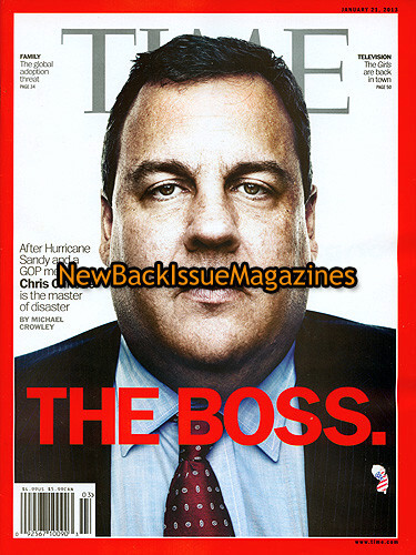 Time chris christie - time, 1/13,chris