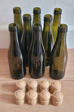 8X Empty Green Small Prosecco