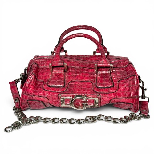 Vintage guess hot pink croc - vintage,