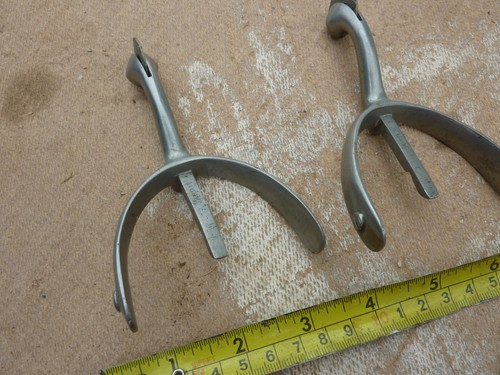 Swan neck spurs - spurs, british