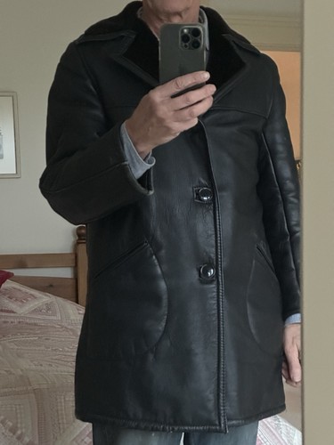 Mens extra large black - large, leather