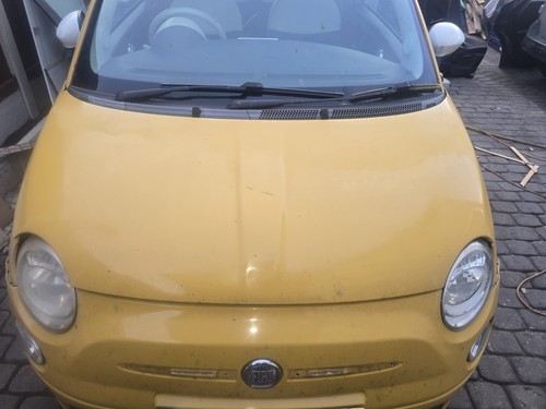 Fiat 500 bonnet - fiat, hood
