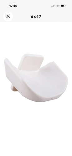 White plastic jump cup - white,
