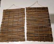 Decorative Bamboo Screens (Pair)