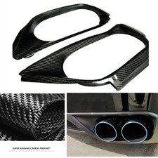 Pair Exhaust Trim Cover Trim