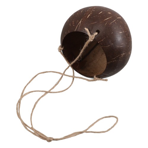 Coconut shell flower - shell, pots