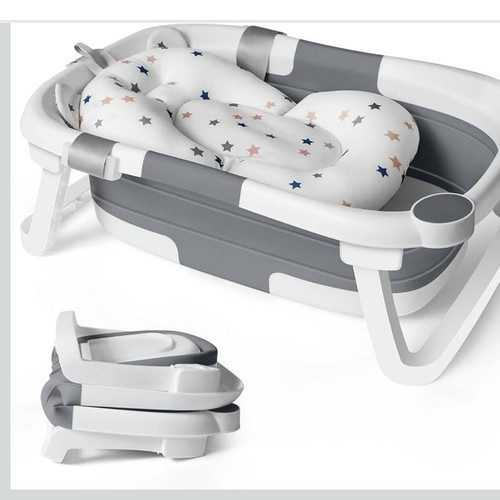 Foldable baby bath tub - baby,