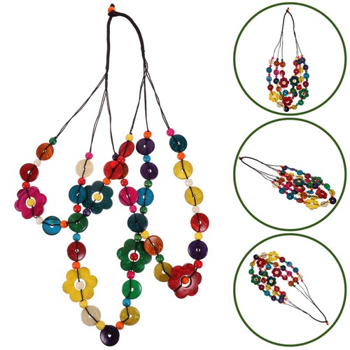 Lady beaded necklace - necklace, boho